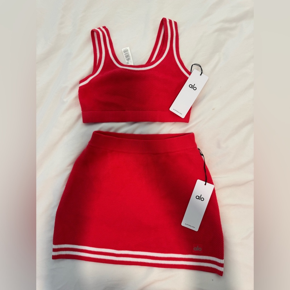 Alo Red Athletic Set